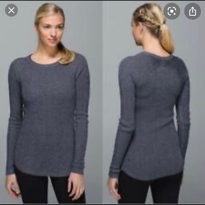 Lululemon runderfull long sleeves tunic sz 6